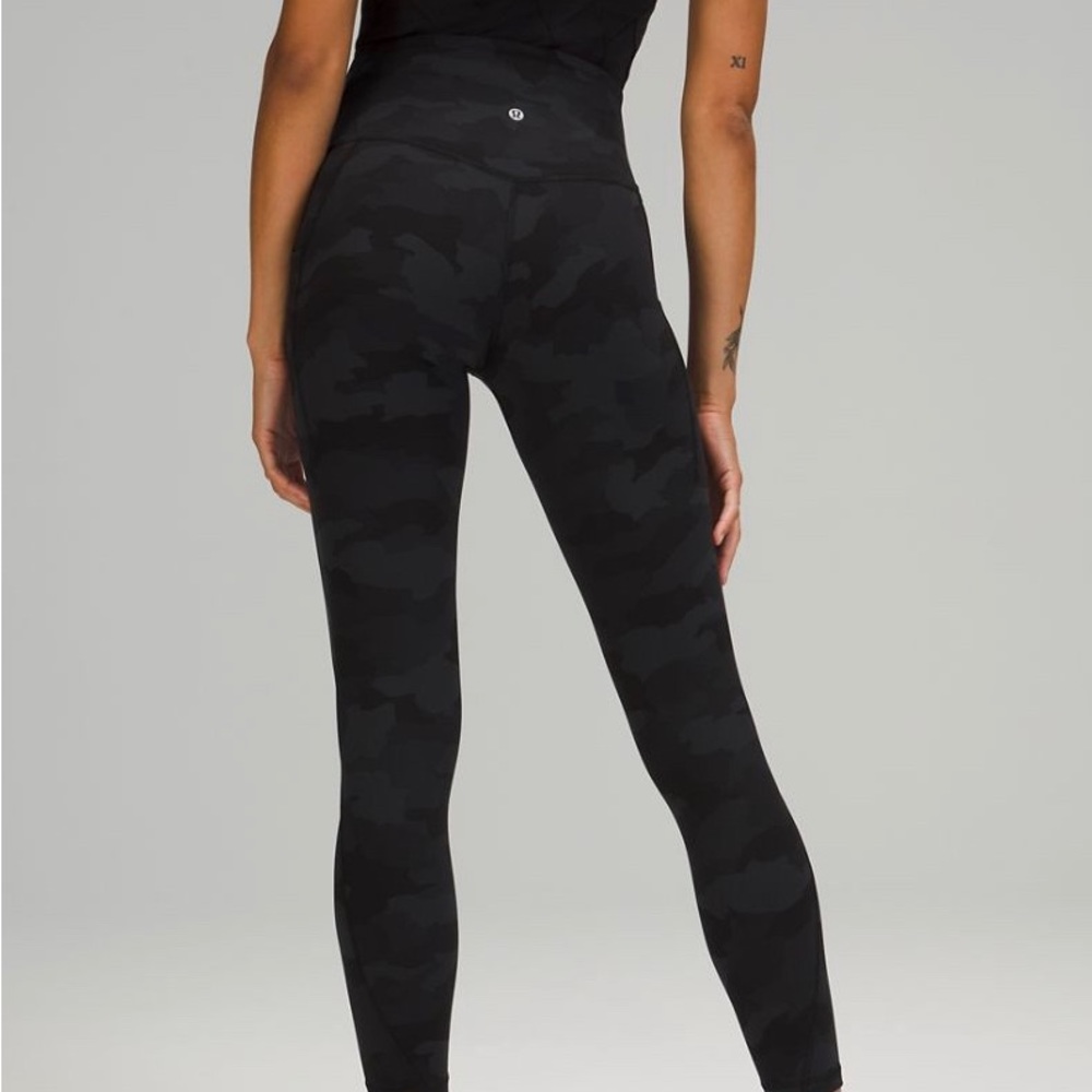 NWOT Lululemon Army Wunder Train Leggings With Pockets